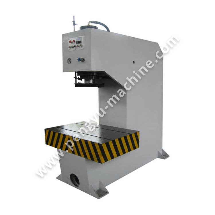 50T Floor-Mounted C-Frame Leveling & Straightening Press